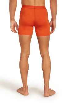 Bokserki Icebreaker Merino 150 Anatomica, pomarańczowe