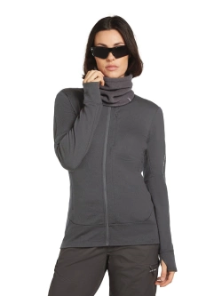 Komin Icebreaker Merino Blend 800 RealFleece™ Classic Pile Chute szary