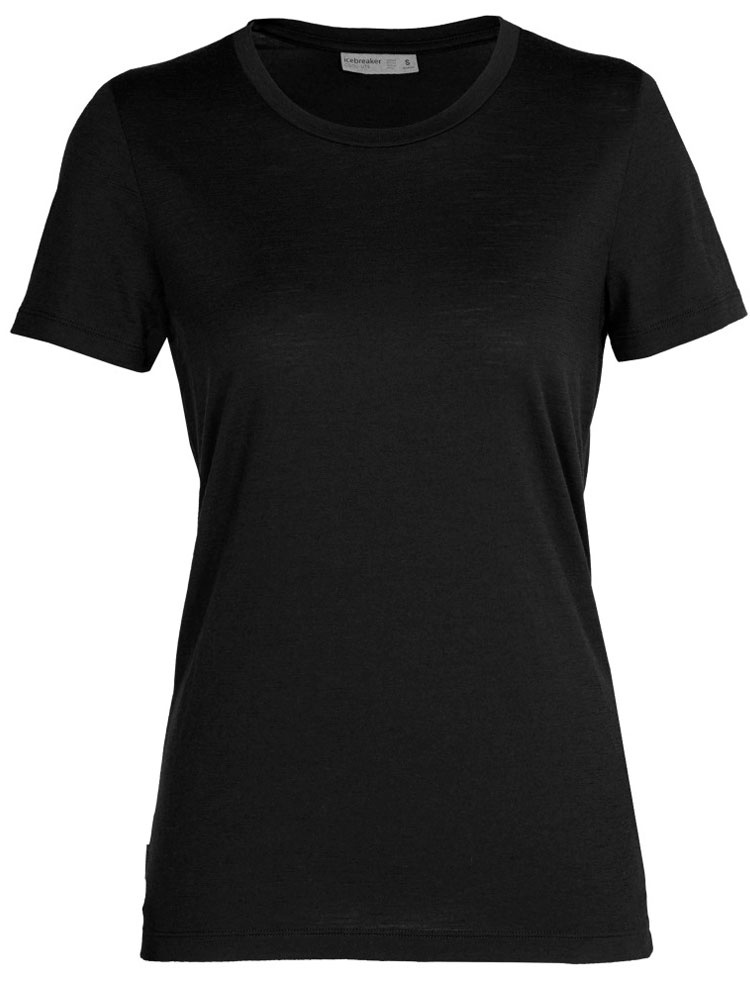 Koszulka damska Icebreaker Tech Lite II czarna