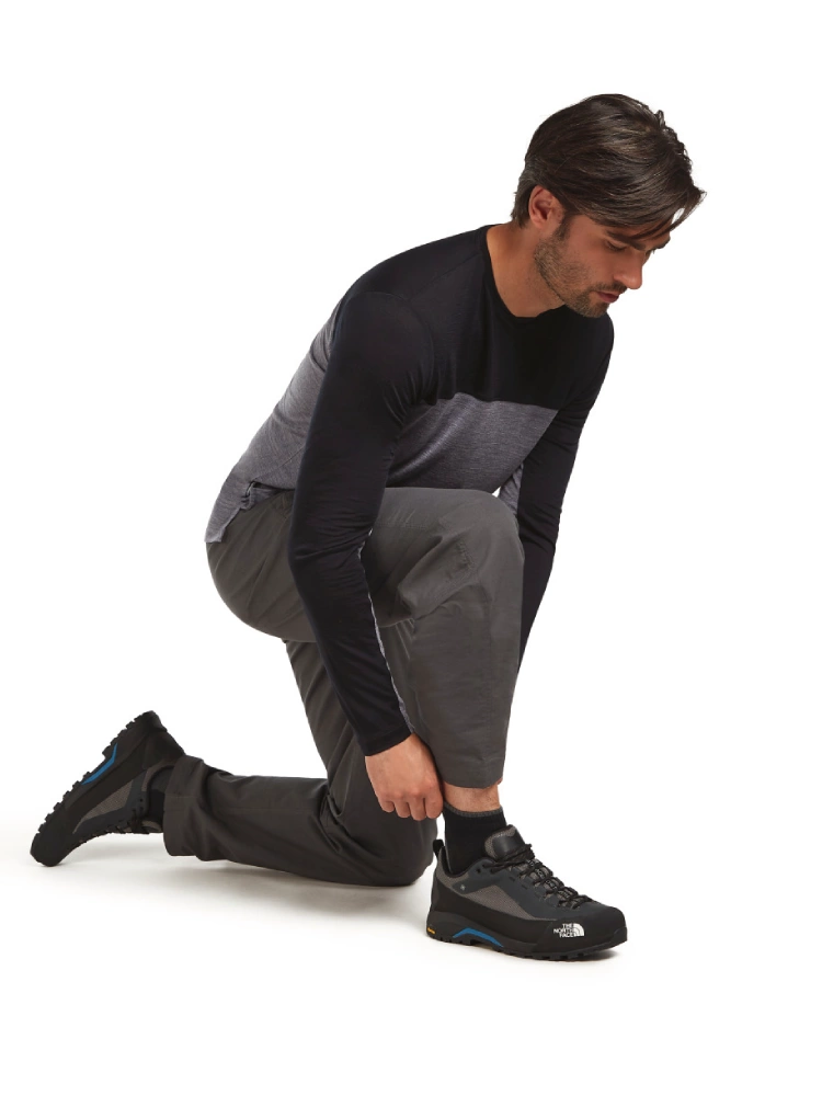 Skarpety termoaktywne Icebreaker Merino Hike+ Light Mini czarno-szare