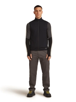 Kamizelka termoaktywna Icebreaker Merino Blend 300 RealFleece Descender Vest czarna