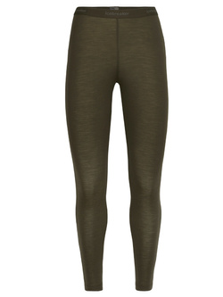 Legginsy damskie Icebreaker 175 Everyday zielone