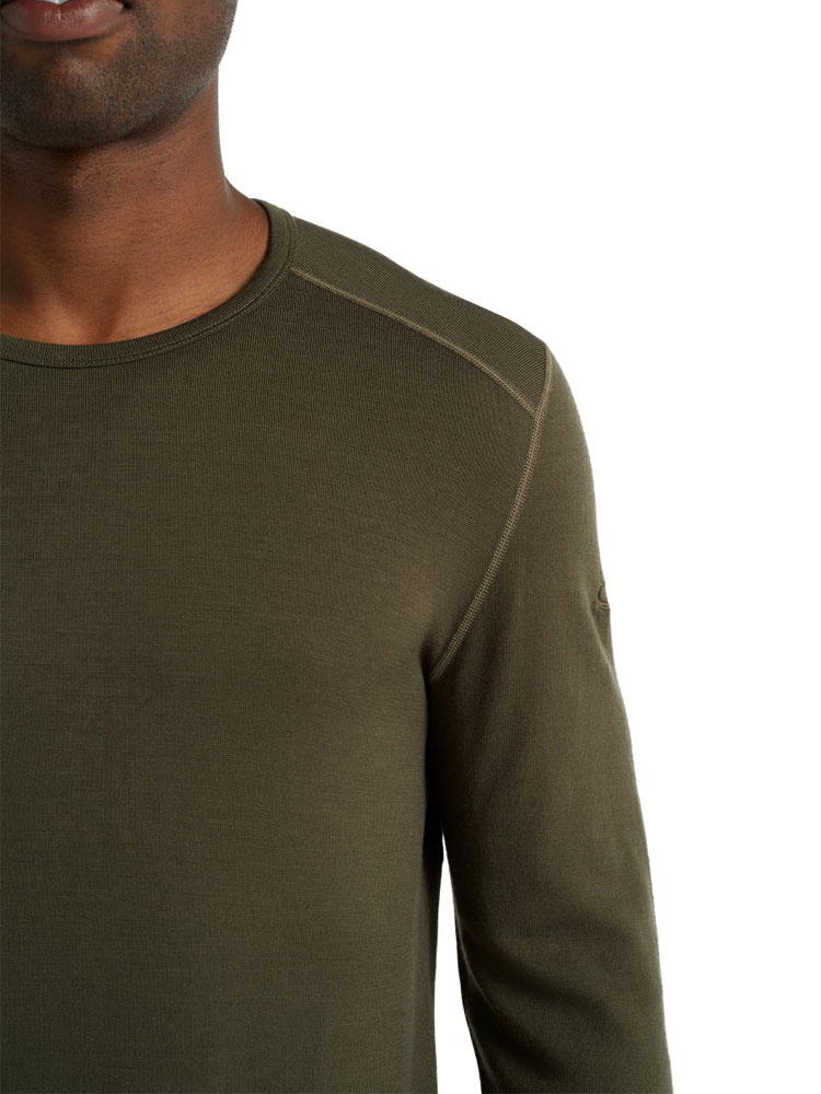 Koszulka termoaktywna Icebreaker 260 Tech zielona