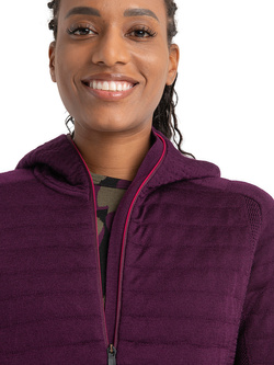 Bluza damska Icebreaker ZoneKnit Explore fioletowa