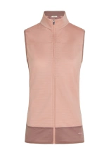 Kamizelka termoaktywna damska Icebreaker Merino Blend 300 RealFleece Descender Vest różowa