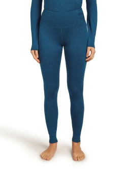 Legginsy damskie Icebreaker Merino 260 Tech High Rise ciemnoeniebieskie