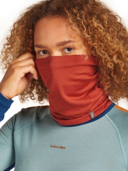 Kołnierz Icebreaker Flexi Chute czerwony