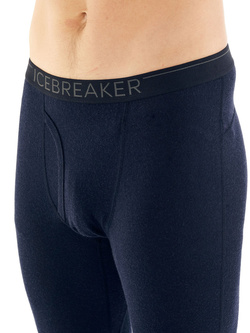 Legginsy Icebreaker 200 Oasis w/Fly granatowe