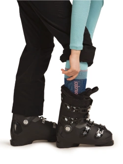 Skarpety damskie Icebreaker Merino Blend Ski+ Light OTC Mountain Contour niebiesko-różowe