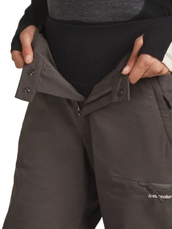 Legginsy termiczne damskie Icebreaker Merino 200 Oasis+, czarne