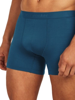 Bokserki termoaktywne Icebreaker Merino 125 Cool-Lite Anatomica ciemnoniebieskie