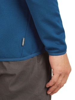 Bluza termoaktywna zapinana na zamek Icebreaker Merino 560 RealFleece Elemental ciemnoniebieska