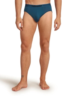 Slipy Icebreaker Anatomica Briefs ciemnoeniebieskie