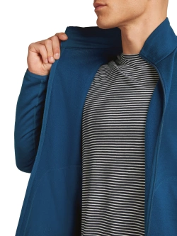 Bluza termoaktywna zapinana na zamek Icebreaker Merino 560 RealFleece Elemental ciemnoniebieska