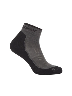 Skarpety termoaktywne damskie Icebreaker Merino Hike+ Light Mini czarno-szare