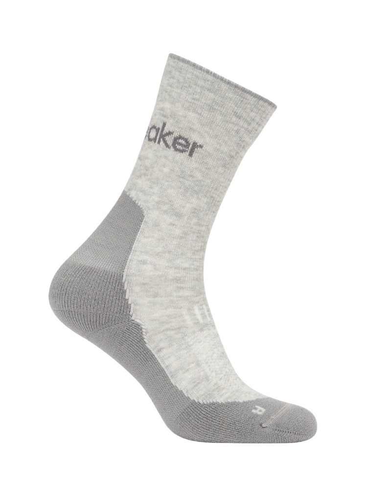 Skarpety termoaktywne damskie Icebreaker Merino Hike+ Light Crew szare