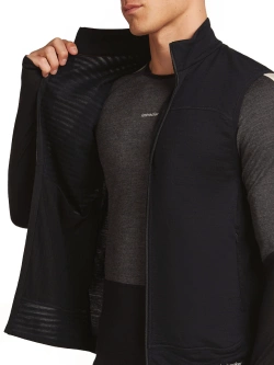 Kamizelka termoaktywna Icebreaker Merino Blend 300 RealFleece Descender Vest czarna
