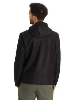 Kurtka Icebreaker Felted Merino czarna