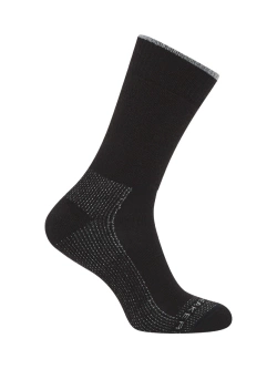 Skarpety termoaktywne termoaktywne Icebreaker Merino Hike Medium Crew czarno-szare