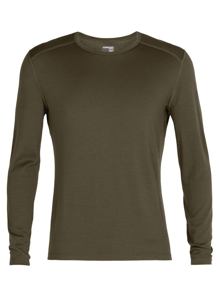 Koszulka termoaktywna Icebreaker 260 Tech zielona