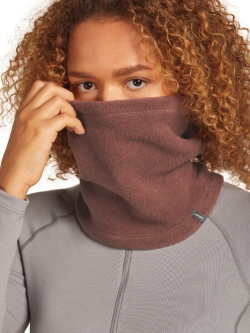 Komin Icebreaker Merino Blend 800 RealFleece™ Classic Pile Chute brązowy
