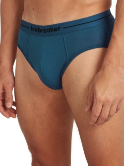 Slipy Icebreaker Anatomica Briefs ciemnoeniebieskie