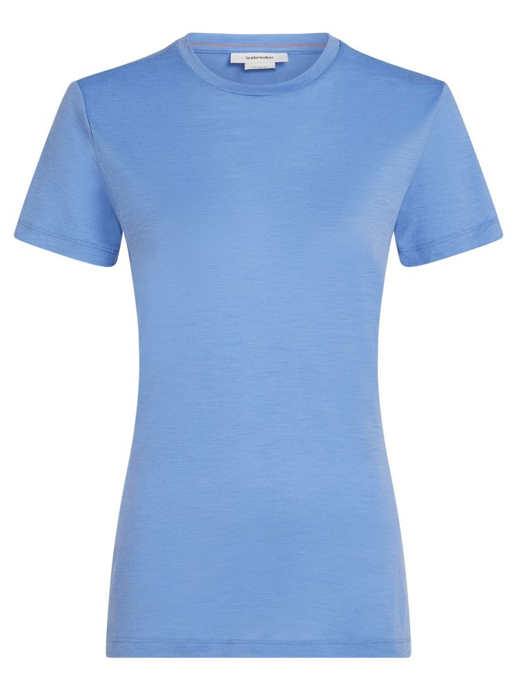 Koszulka termoaktywna damska Icebreaker 150 Tech Lite III SS Tee niebieska