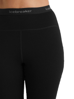 Legginsy damskie Icebreaker 300 MerinoFine czarne