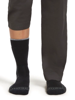 Skarpety termoaktywne damskie Icebreaker Merino Hike Medium Crew czarno-szare