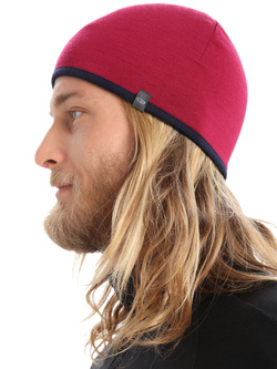 Czapka Icebreaker Pocket Hat bordowa