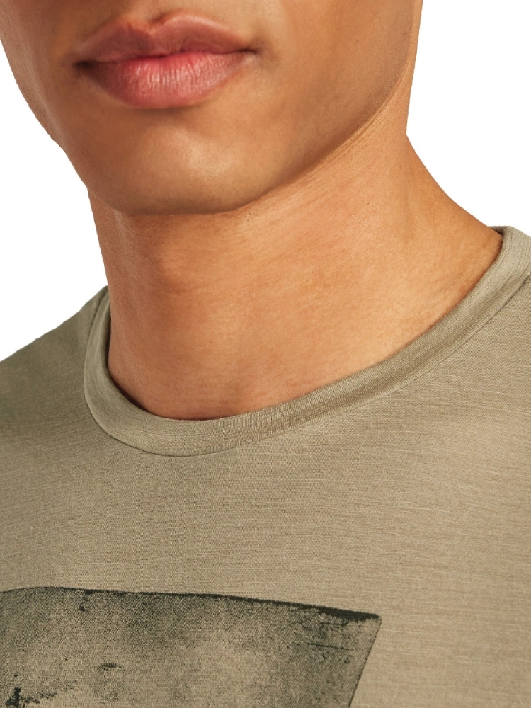 Koszulka termoaktywna z krótkim rękawem Icebreaker Merino 150 Tech Lite SS Tee Summit beżowa