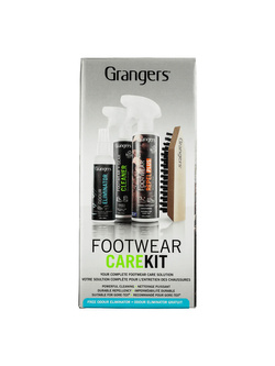 Zestaw do czyszczenia i impregacji butów Grangers Clothing Care Kit Footwear Care Kit