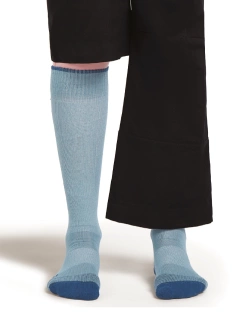 Skarpety damskie Icebreaker Ski+ Light OTC niebieskie