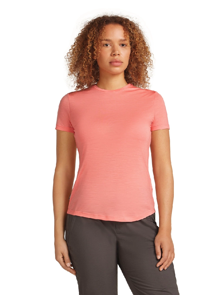 Koszulka termoaktywna damska Icebreaker 125 Cool-Lite™ Sphere III SS Tee różowa
