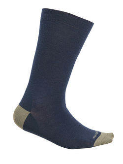 Skarpety damskie Icebreaker Lifestyle Fine Gauge Crew granatowe