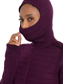 Bluza damska Icebreaker ZoneKnit Explore fioletowa