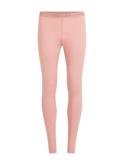 Legginsy damskie Icebreaker 260 Tech jasnoróżowe
