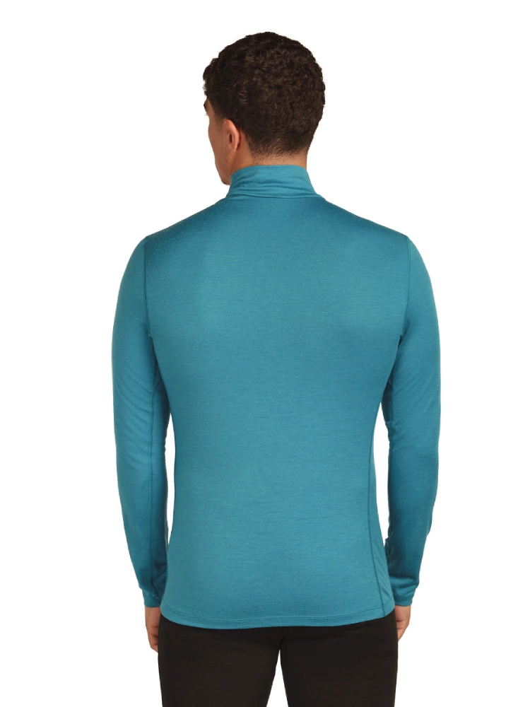 Koszulka termiczna z zamkiem do połowy Icebreaker 200 Oasis niebieska