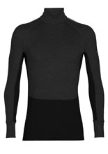 Bluza Icebreaker ZoneKnit 260 LS czarno-szara