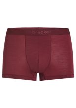 Bokserki termoaktywne Icebreaker Merino 125 Cool-Lite Anatomica Trunks bordowe