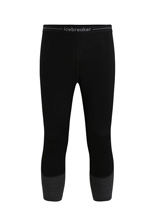 Legginsy Icebreaker ZoneKnit 260 czarno-szare