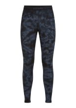 Legginsy termiczne Icebreaker Merino 200 Oasis Cloud Dye czarno-granatowe