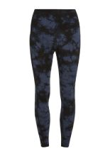 Legginsy termoaktywne damskie z wysokim stanem Icebreaker Merino 260 Fastray 25 Cloud Dye granatowo-czarne