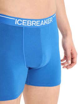 Bokserki Icebreaker Anatomica Boxers niebieskie