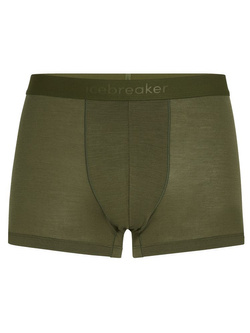 Bokserki termoaktywne Icebreaker Merino 125 Cool-Lite Anatomica Trunks zielone