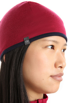 Czapka Icebreaker Pocket Hat bordowa