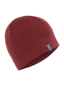 Czapka Icebreaker Ridge Beanie bordowa