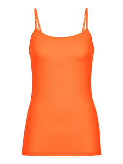 Koszulka damska Icebreaker Siren Cami pomarańczowa