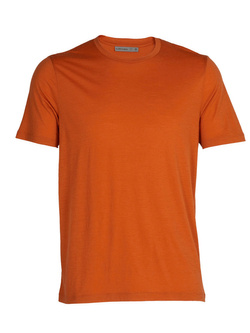 Koszulka męska Icebreaker Tech Lite II pomarańczowa