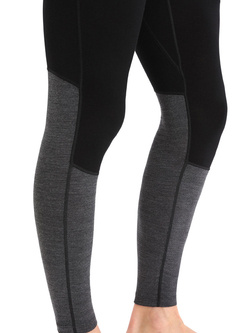 Legginsy ZoneKnit 260 czarno-szare